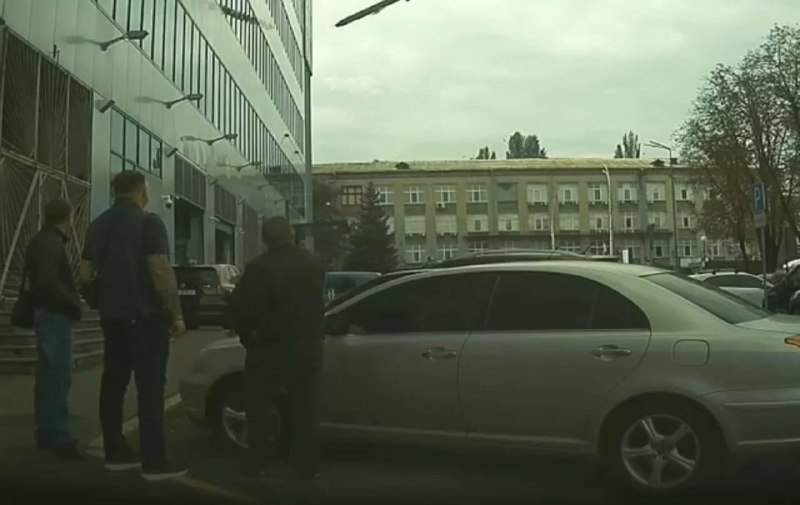 Момент удара дрона «Герань-5» по дата-центру в Киеве