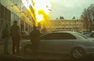 Киев подвергся новому удару БПЛА «Герань»