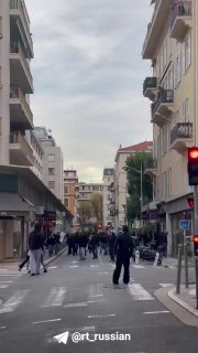 В Ницце произошли столкновения между демонстрантами и ультраправыми