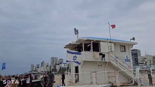 Министр Бен Гвир агитировал за себя на пляже в израильском городе с большой русской диаспорой