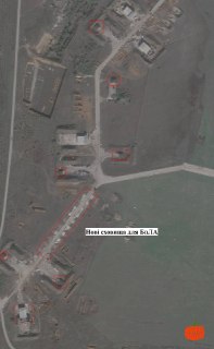 В Крыму зафиксировано расширение инфраструктуры для хранения дронов «Герань» на аэродроме Гвардейское