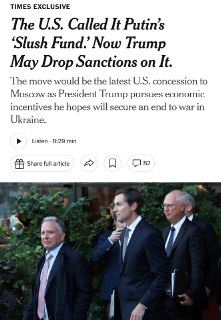 NYT: Белый дом планирует снять санкции с РФПИ