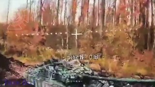 Уничтожение двух танков и БРЭМ ВСУ в Сумской области