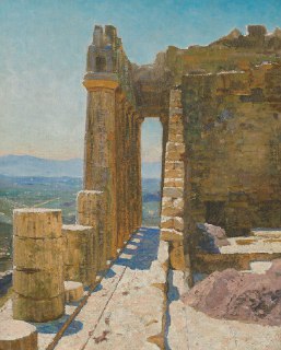 История создания этюда «Парфенон» Василия Поленова