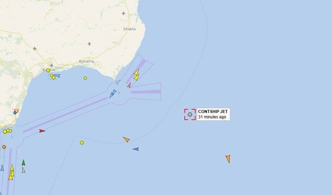 Контейнеровоз под либерийским флагом атакован БПЛА в болгарских водах
