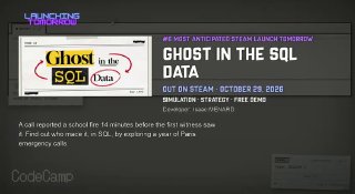 Изучение SQL через детективный геймплей: в Steam вышла Ghost in the SQL Data