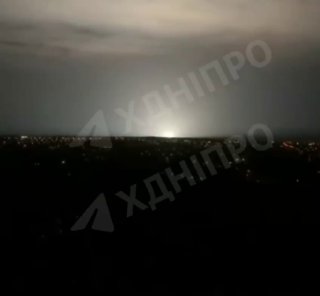 В Днепропетровске блэкаут после серии взрывов