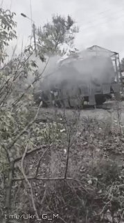 Российский FPV-дрон уничтожил украинский бронеавтомобиль UAT Gyurza 01 на Донбассе