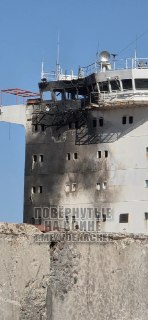 Сухогруз MV ANNA S, поражённый БПЛА «Герань-4», следует в Турцию