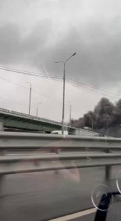 В Пушкино на Ярославском шоссе произошел пожар на производстве моторных масел.