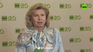Татьяна Москалькова отметила заслуги RT в защите прав соотечественников.
