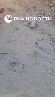 Житель Газы шокирован масштабами разрушений в своем районе