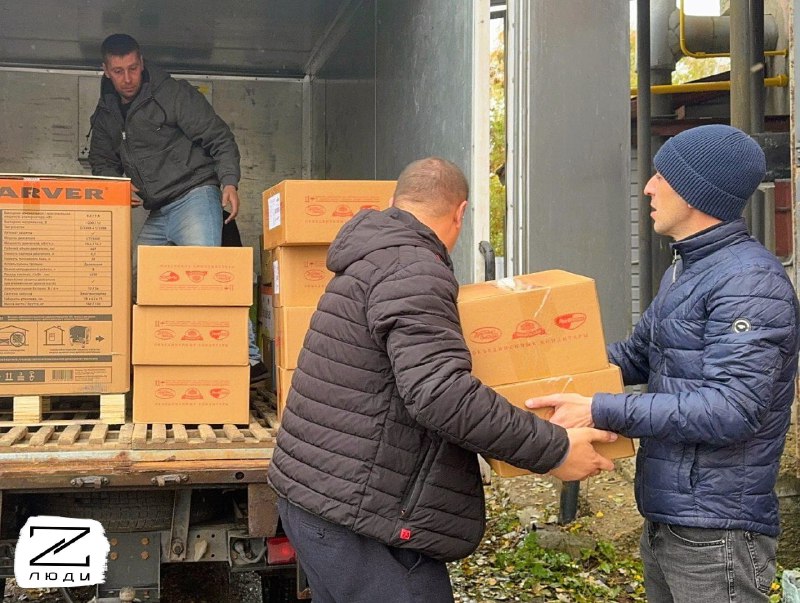 Волонтеры из Тулы отправили гуманитарную помощь в Старый Оскол.