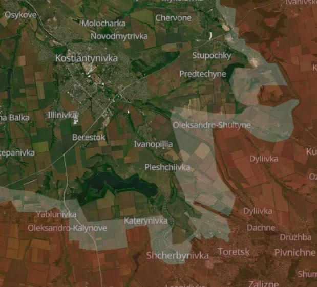 Минобороны РФ заявило о взятии села Плещеевка в Донецкой области, Украина это не подтверждает.