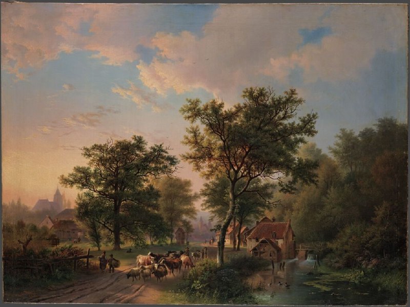 Ранний пейзаж Михаила Эрасси в Третьяковской галерее