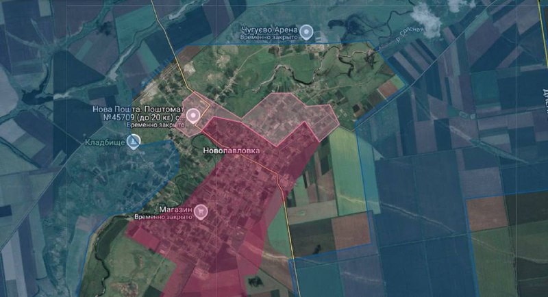 Украинские силы расширяют контроль в Новопавловке