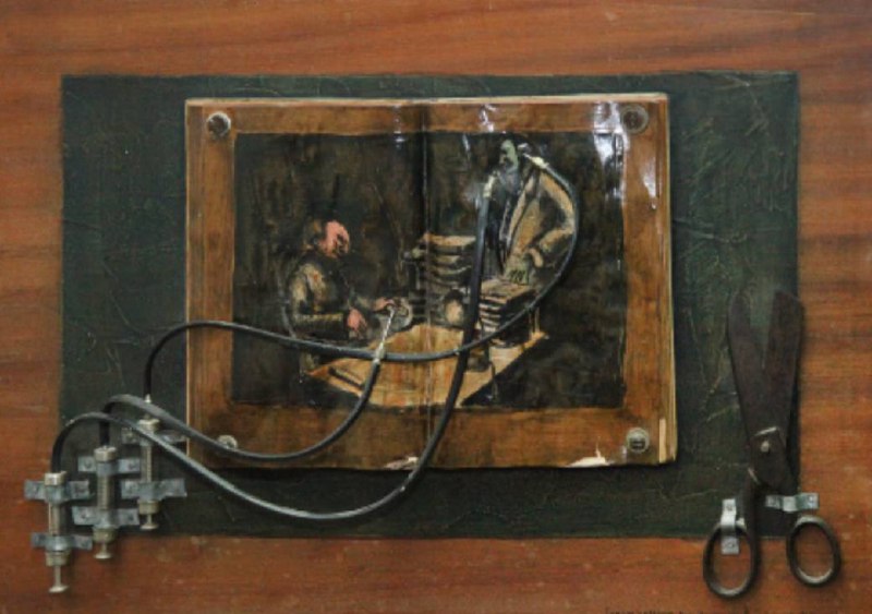 Арт-объект Игоря Зайделя «Таким образом они высосали из нее все соки»