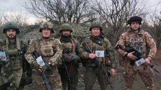 Детские письма поддержали бойцов на Запорожском направлении