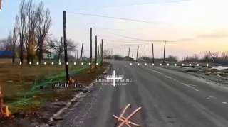 Уничтожение техники противника на заминированной дороге