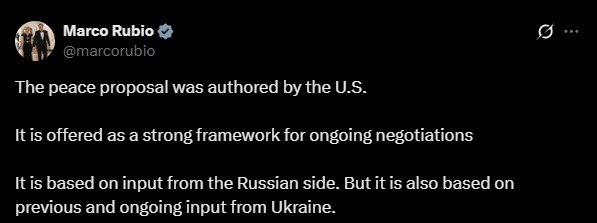 Белый дом опроверг обвинения в разработке мирного плана Трампа по Украине Россией