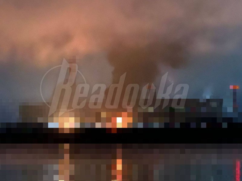 Крупный пожар на ГРЭС в Подмосковье после взрывов