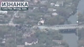 Уничтожение БпЛА ВСУ в районе Херсона