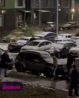 В Мурино школьники устроили потасовку с взрослыми, используя снежки и пистолет