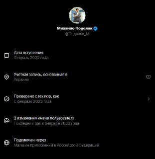 В сети обсуждают возможное наличие у Подоляка российского паспорта