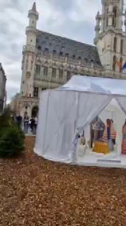 Происшествия в Брюсселе: вандализм и религиозные проявления