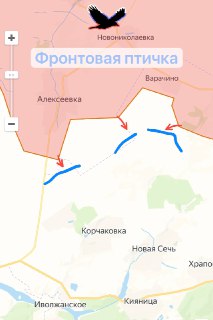 Продвижение российских войск в Сумской области