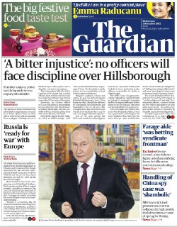 Британские СМИ о словах Путина о войне с Европой