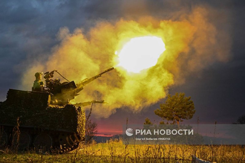 Работа пункта воздушного наблюдения на Краснолиманском направлении