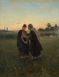 Анализ картины «Мать и дочь» Владимира Маковского