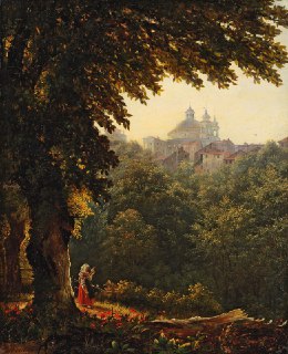 Картина Михаила Лебедева «Аричча близ Рима»