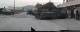 Архивные кадры брошенной сирийской военной техники