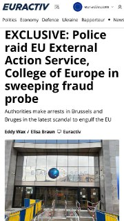 В Еврокомиссии проходят обыски и задержания чиновников