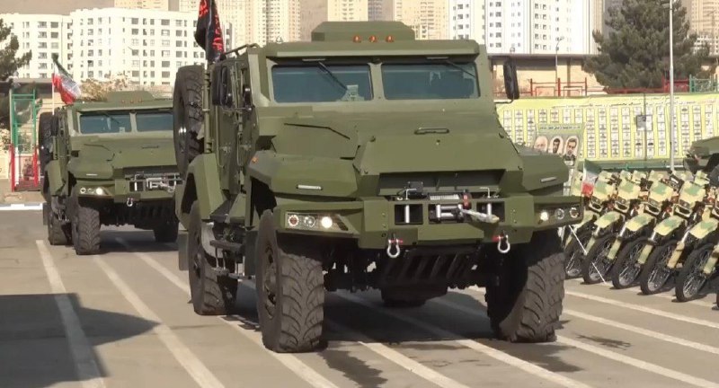 Россия передала Ирану бронемашины для борьбы с терроризмом