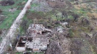 Боевая работа FPV-дронов на Запорожском направлении