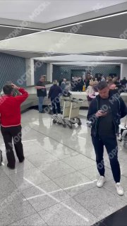 Пассажиры Шереметьево задерживаются с получением багажа из-за снегопада