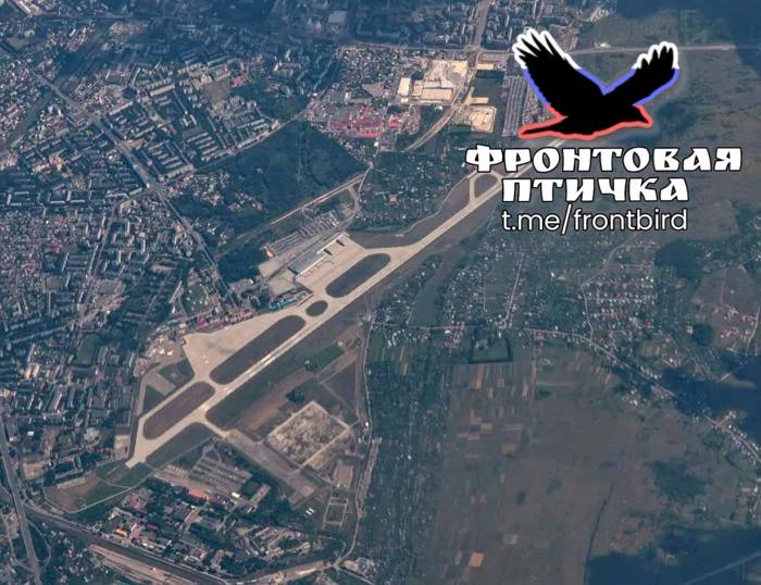 Удар по военному аэродрому в Украине