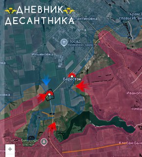 Интенсивные бои на Константиновском направлении