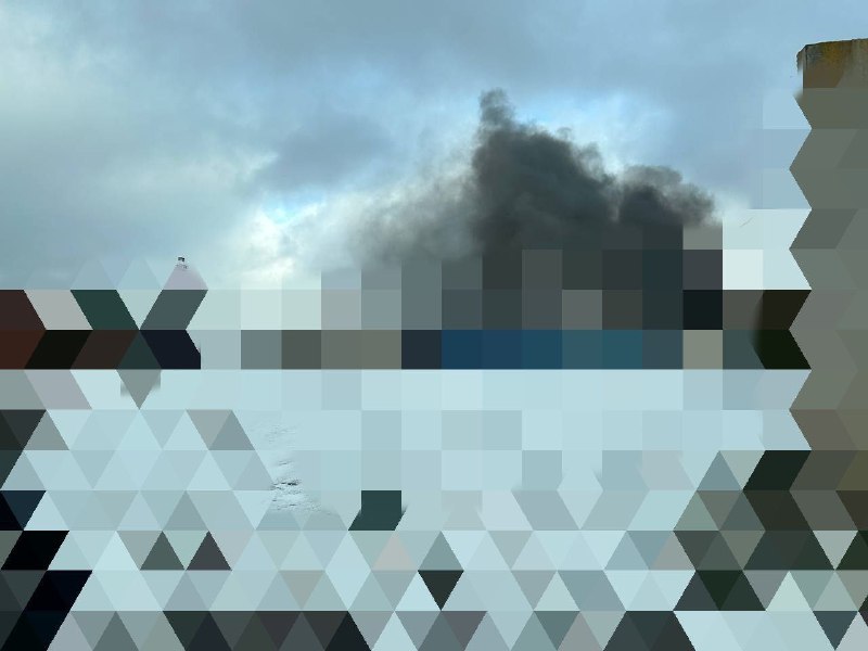 Попадание дрона в Харьковской области