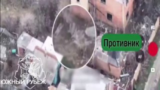 Удар "Краснополом" по пункту управления БПЛА ВСУ