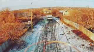 Удары российских дронов по позициям ВСУ в Запорожской области