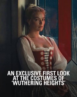 Кадры из фильма «Грозовой перевал» с Марго Робби и Джейкобом Элорди опубликованы в Vogue