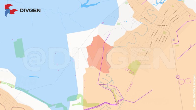 Продвижение российских сил на Южно-Днепропетровском направлении