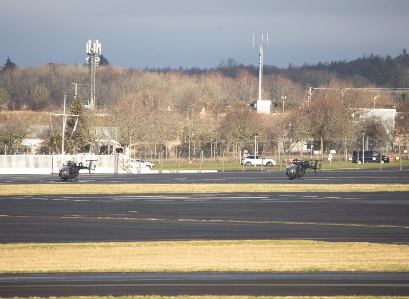 Американские вертолеты, участвовавшие в захвате танкера, возвращаются в Великобританию