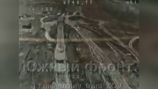 Уничтожение броневика "Козак" на Константиновском направлении