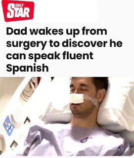 Мужчина заговорил по-испански после операции в США