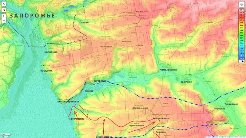 Оценка ситуации на Запорожском направлении: потенциальные проблемы для ВСУ